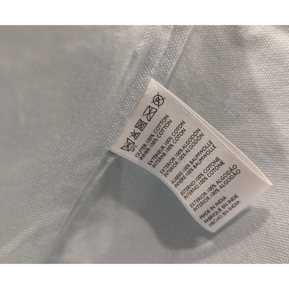 Anthropologie x Lemon Ribbon City Scene Buildings Cotton Room Basket Tote - Picture 8 of 9